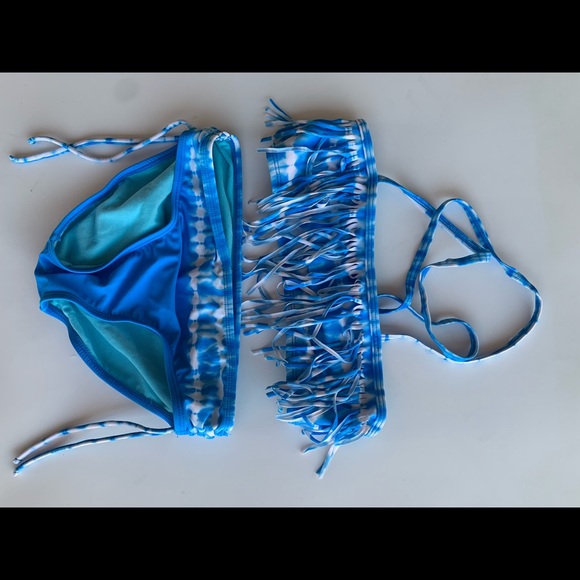 Bundle of 2 sets of Justice Swim suits size 12 - Picture 3 of 3